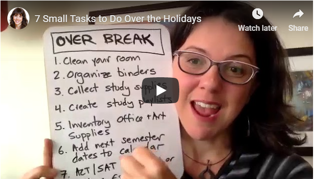 7 Small Tasks to Do Over the Holidays