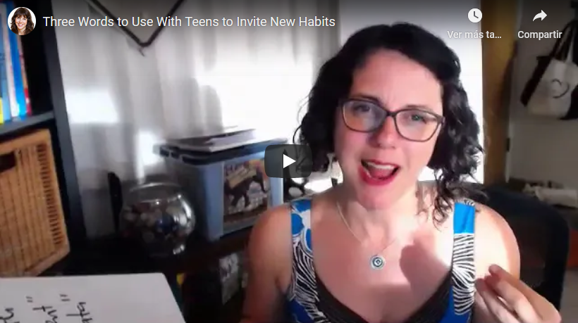 Three Words to use With Teens (Or Anyone!) to Invite New Habits