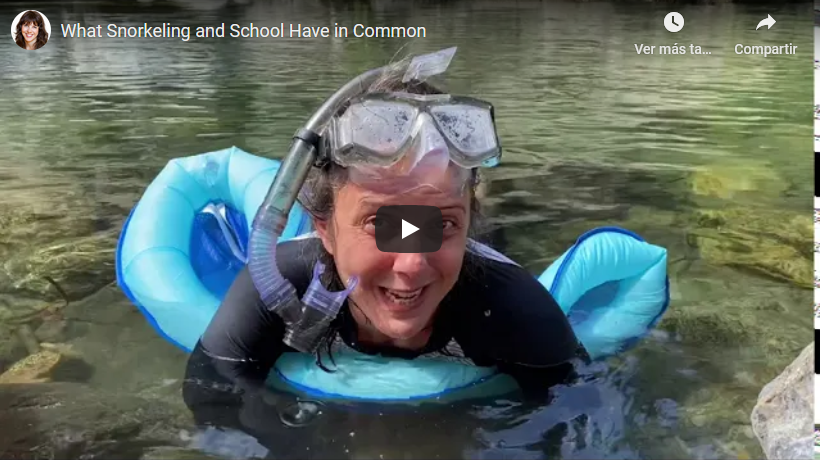 What Snorkeling and School Have in Common