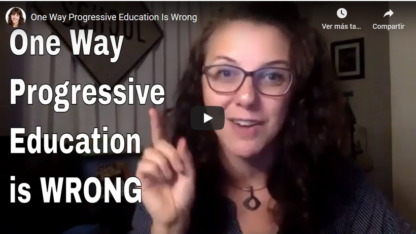 One Way Progressive Education Is Wrong